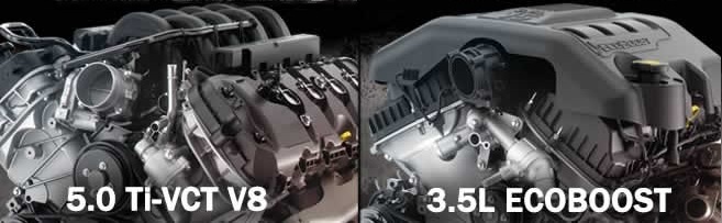 F150 5Litre V8 & 3.5L EcoBoost engines F150 5Litre V8 & 3.5L EcoBoost engines